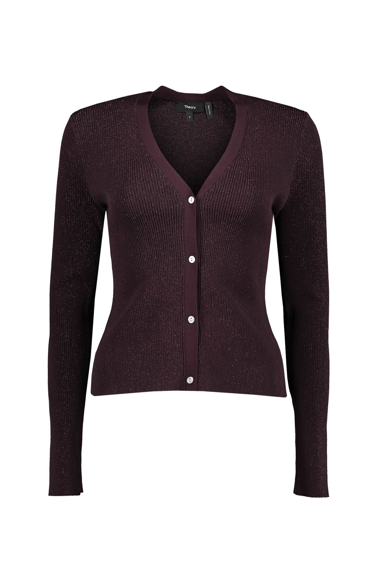 Theory sales ribbed cardigan