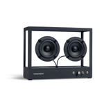 Transparent Small Transparent Speaker Black Angled Image (4634560266355)