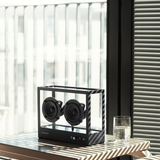 Transparent Small Transparent Speaker Black Editorial Image (4634560266355)