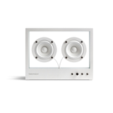 Transparent Small Transparent Speaker White Front Image (4634560266355)