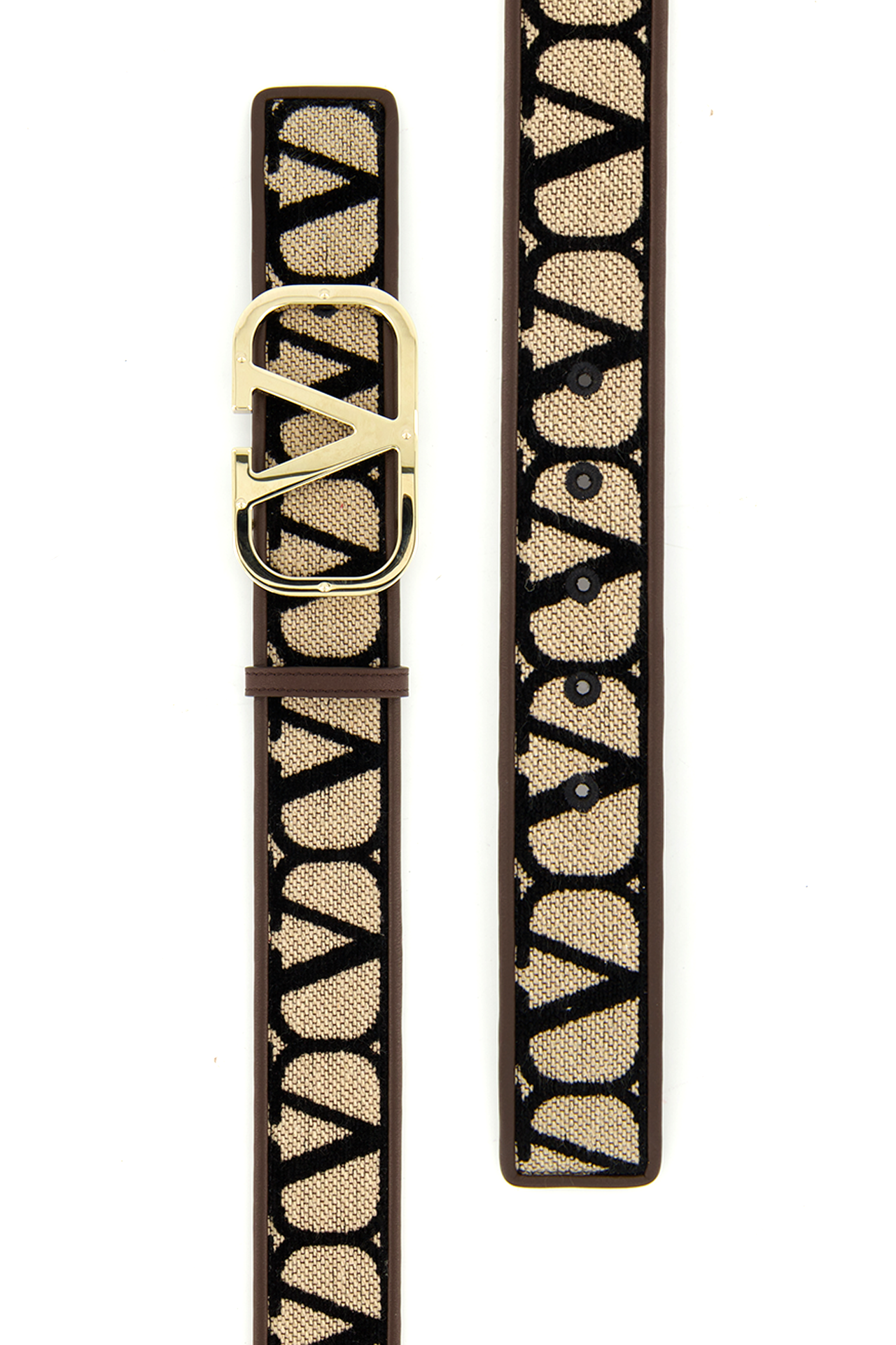 Valentino Garavani Women's Jacquard Monogram Belt | A.K. Rikk's