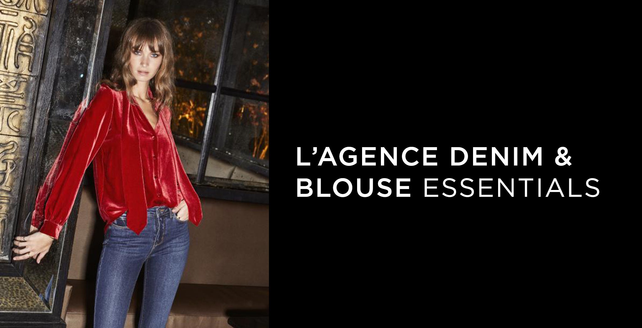 L'AGENCE Denim & Blouse Essentials - A.K. Rikk's