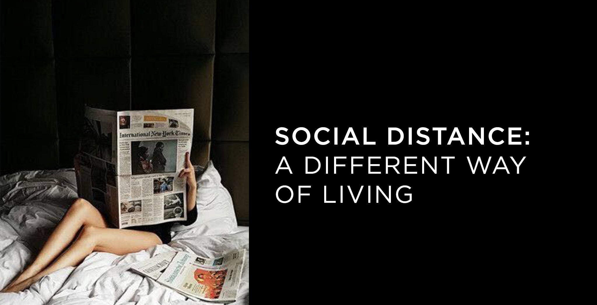Social Distance : A Different Way of Living - A.K. Rikk's