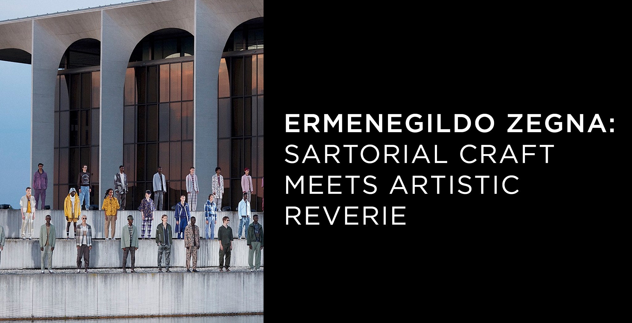 Sartorial Craft Meets Artistic Reverie | Ermenegildo Zegna Spring 2019 - A.K. Rikk's