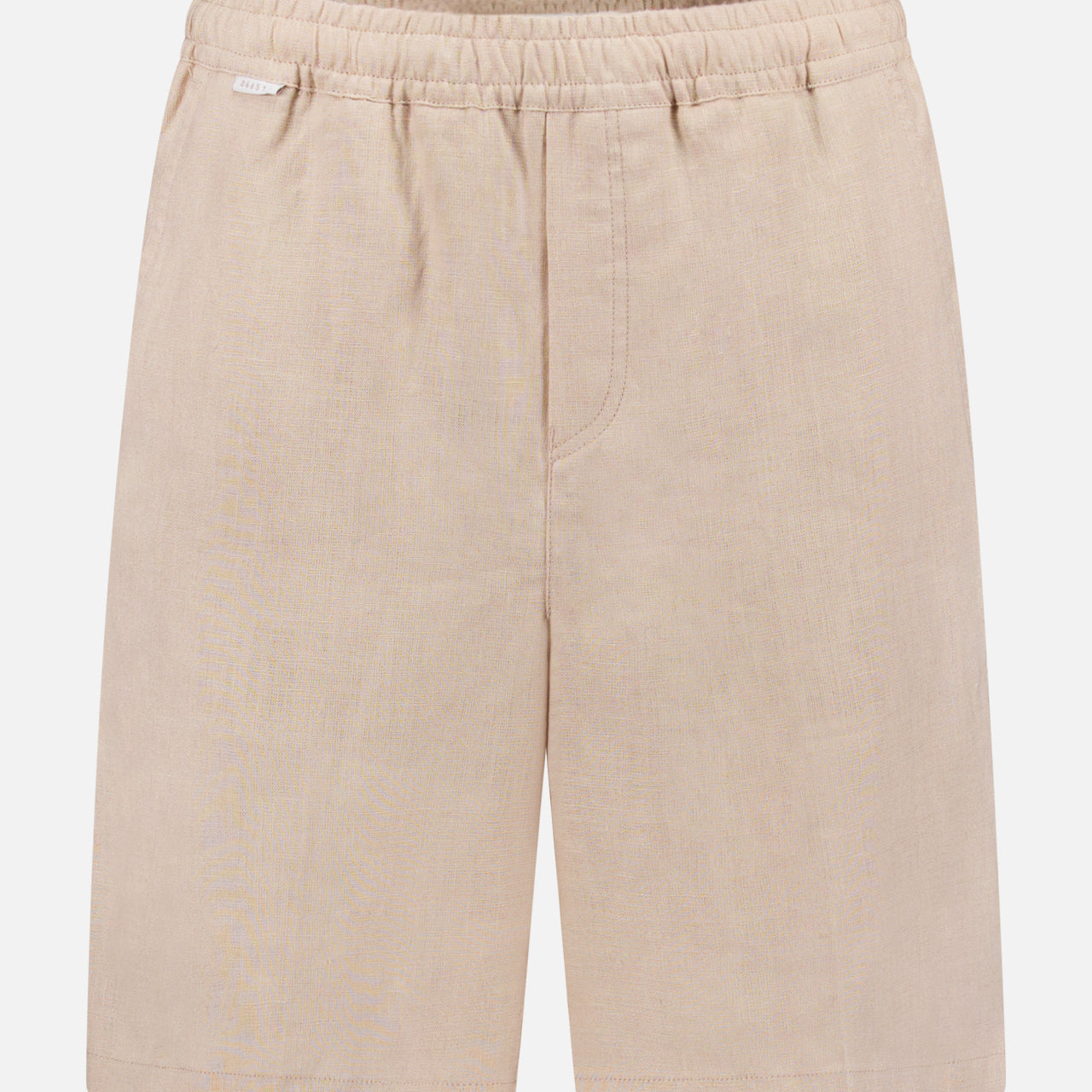 Linen Beach Bermuda Shorts (14696393507179)