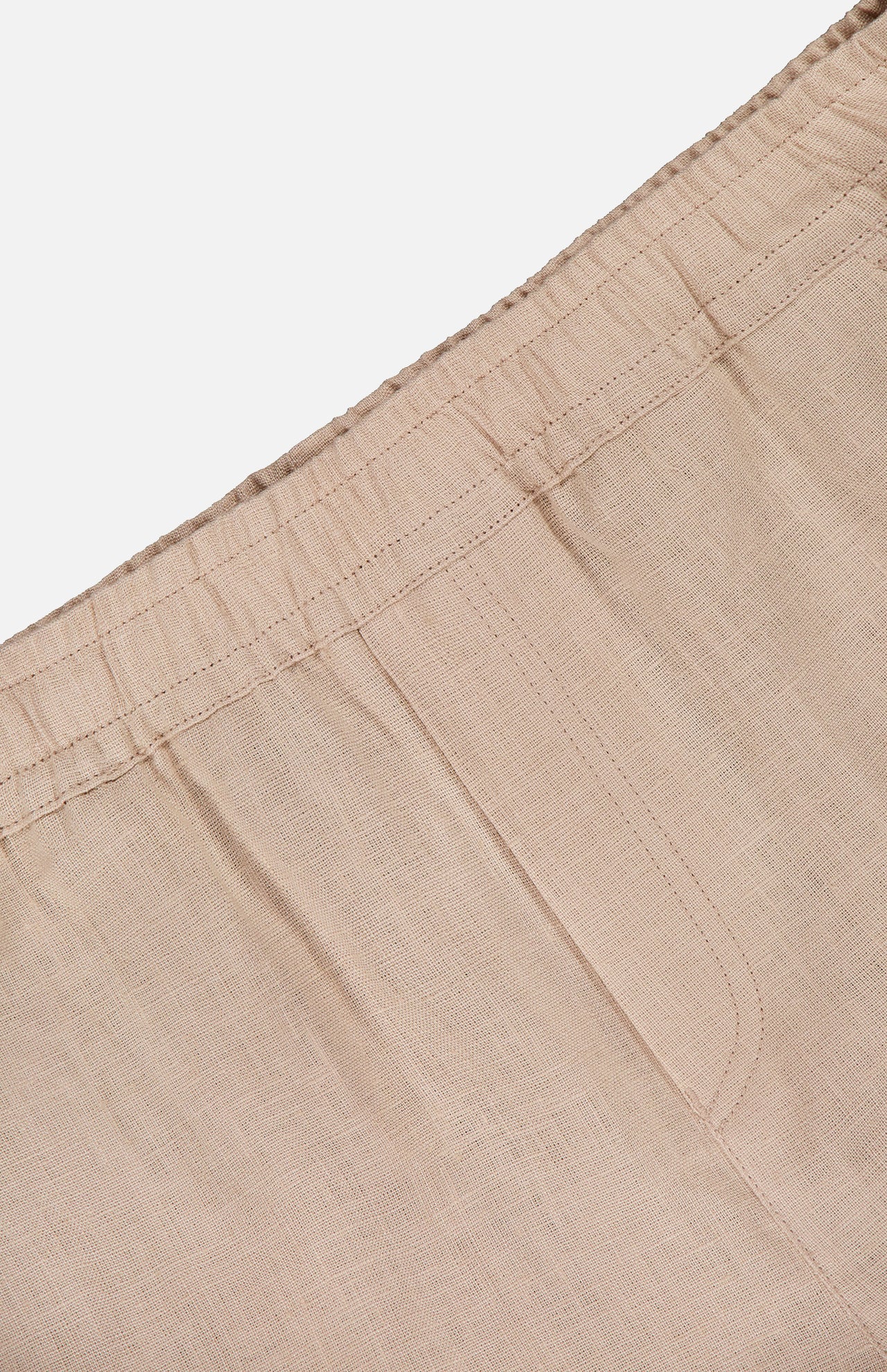 Linen Beach Bermuda Shorts (14696393507179)