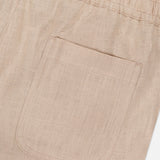 Linen Beach Bermuda Shorts (14696393507179)
