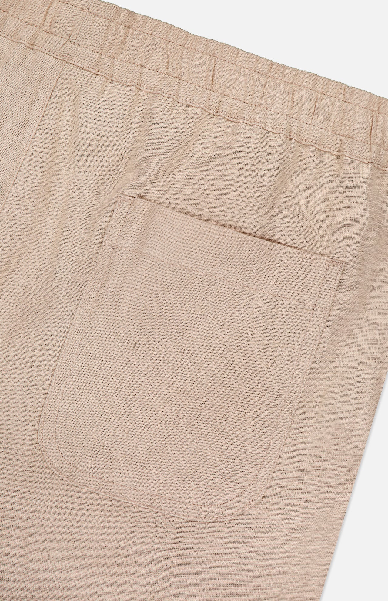 Linen Beach Bermuda Shorts (14696393507179)