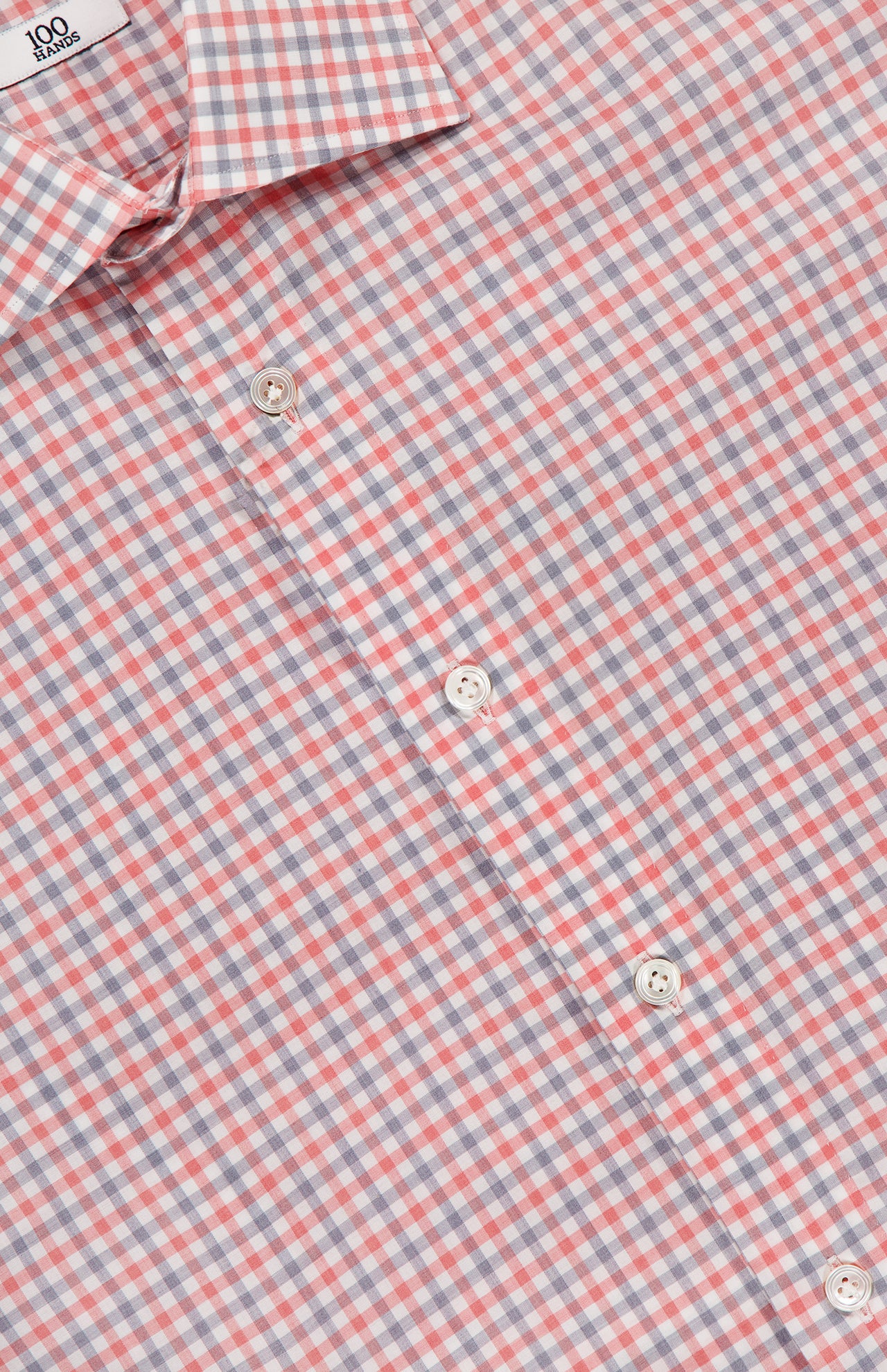 Handcrafted Checkered Cotton Shirt (14642259427691)