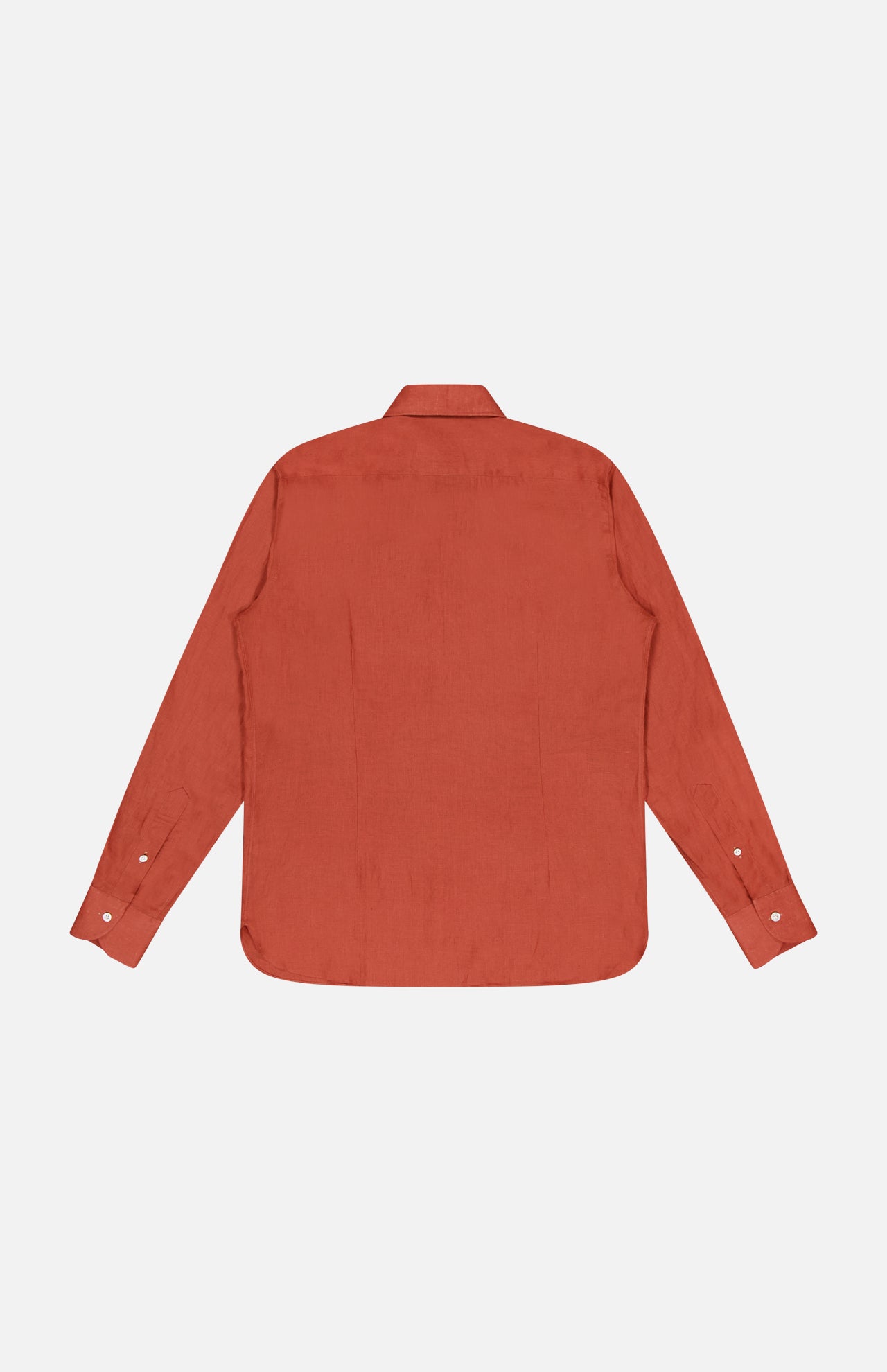 Handmade Terracotta Linen Shirt (14642259165547)