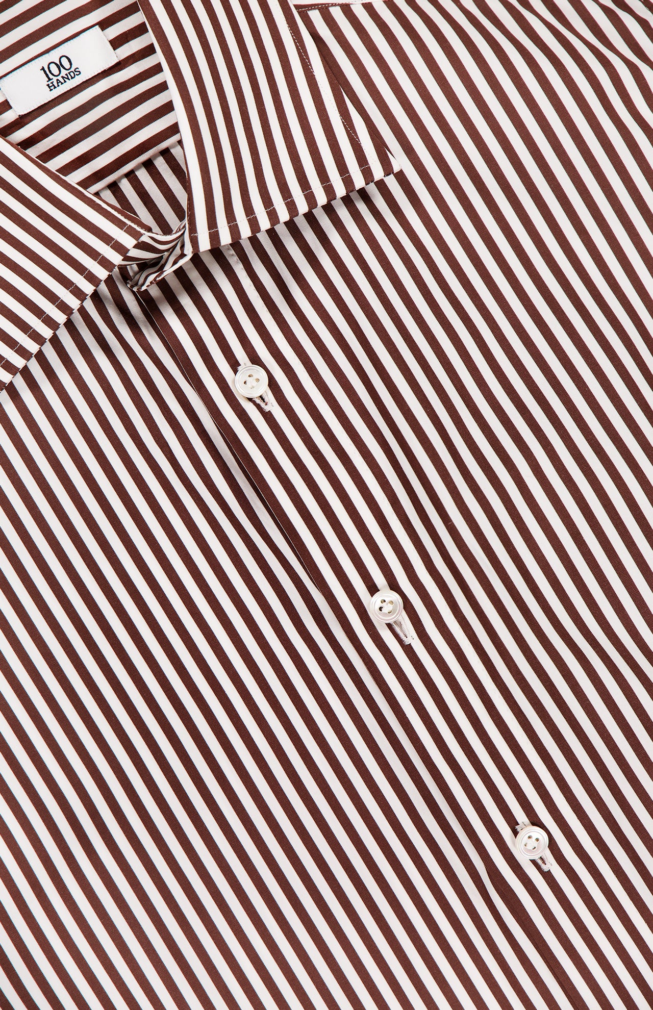 Thomas Mason Albini Striped Shirt (14642259493227)