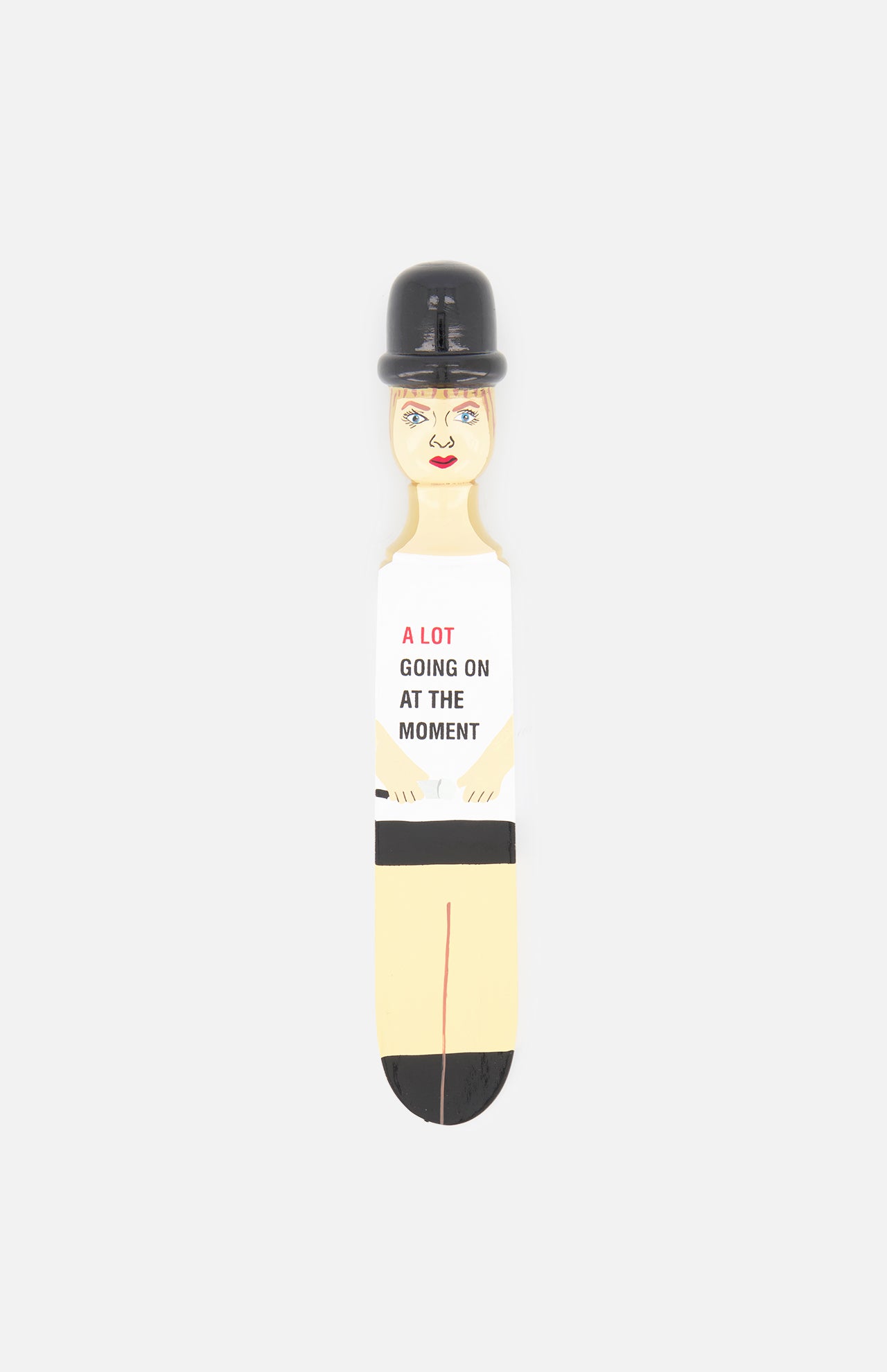 "Swifty" (Going On Outfit) Wood Door Stopper (14635879530859)