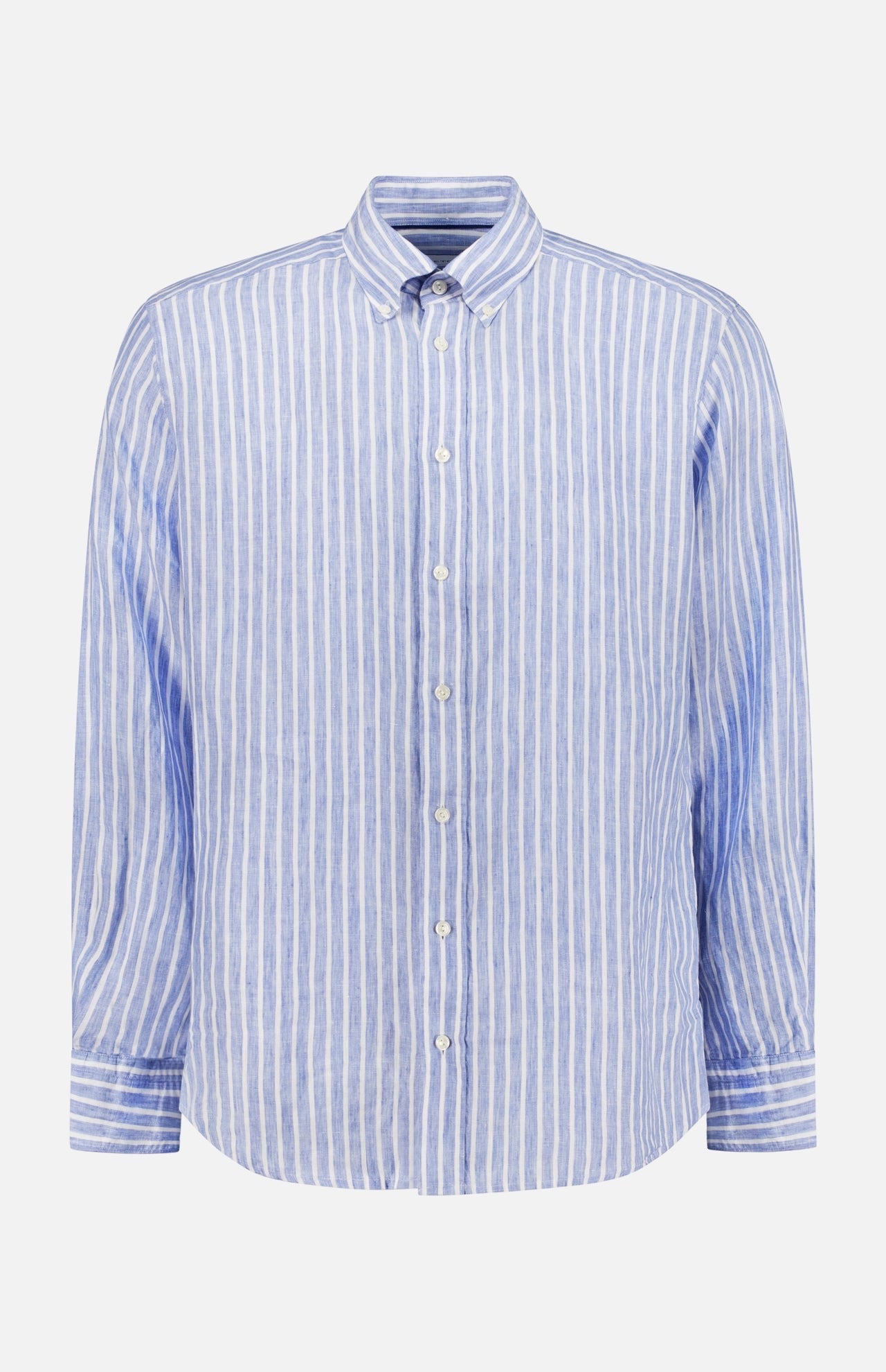 Slim Fit Solid Cotton Tencel Lyocell Shirt (14628571611499)