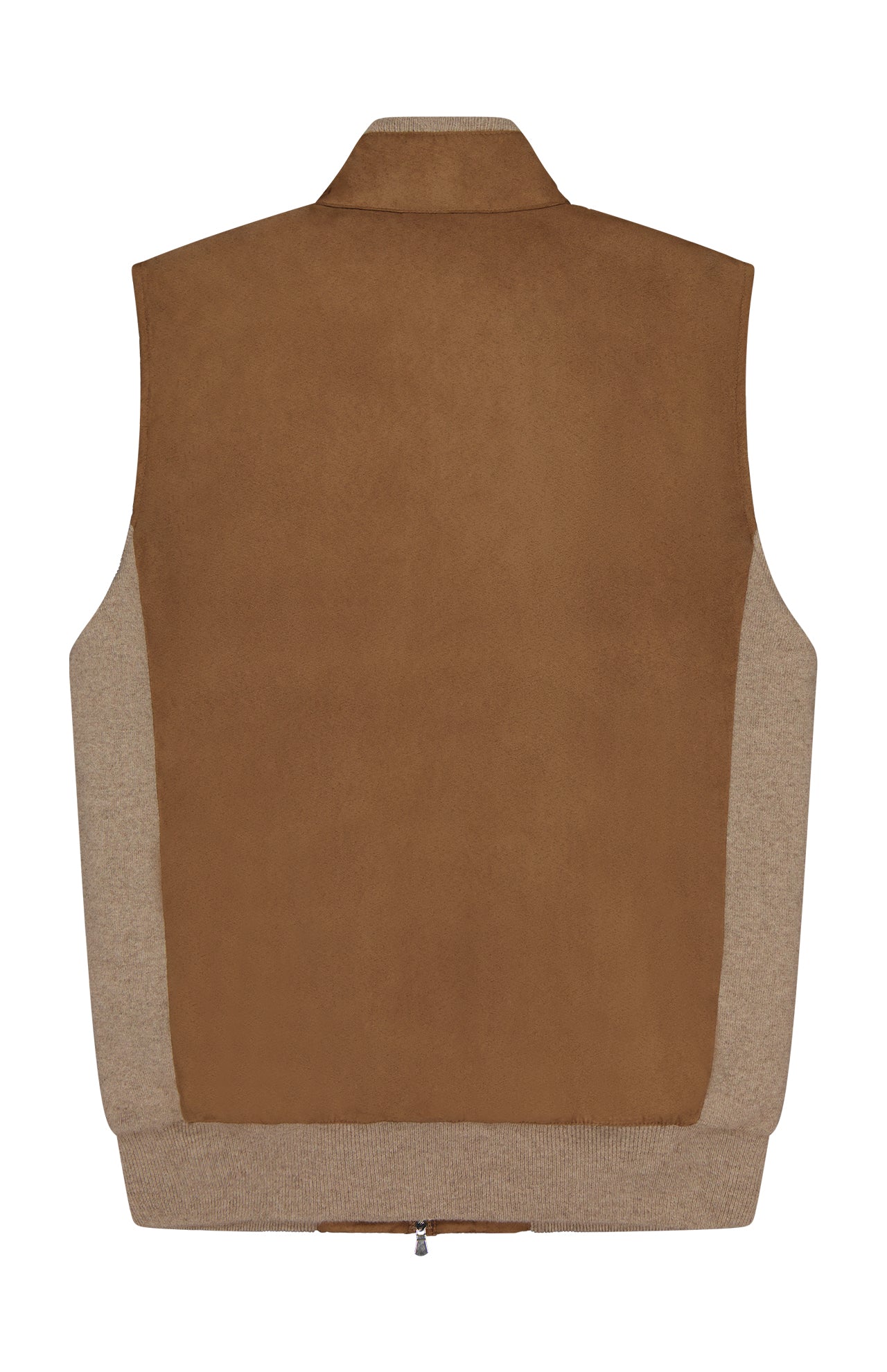 Suede Two-Tone Vest (7179678842995)