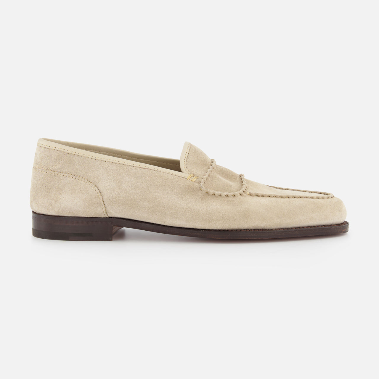 Bath Stitched Suede Loafer (14699772019051)