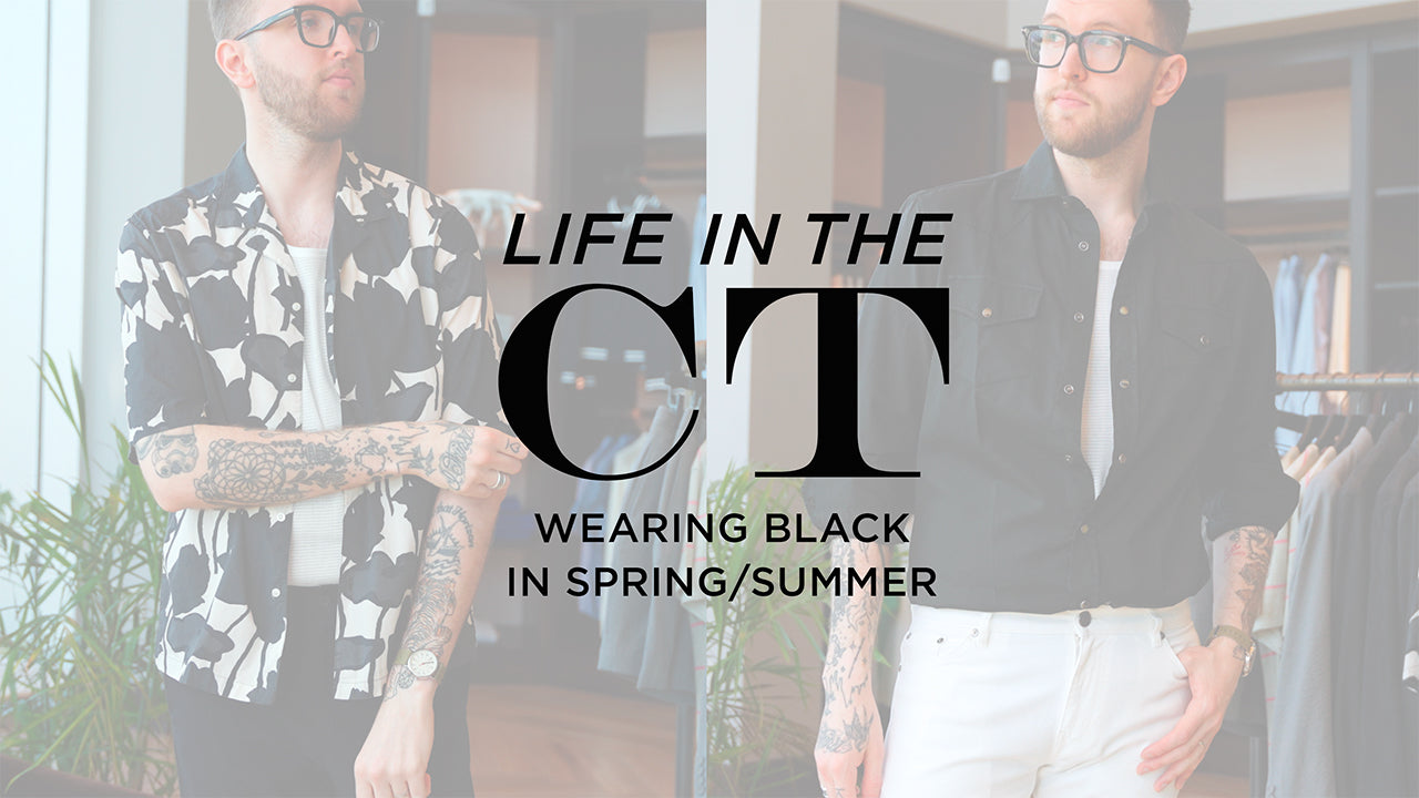 Load video: Video is of personal shopper CT McCallister showing how to wear black pieces for spring and summer.