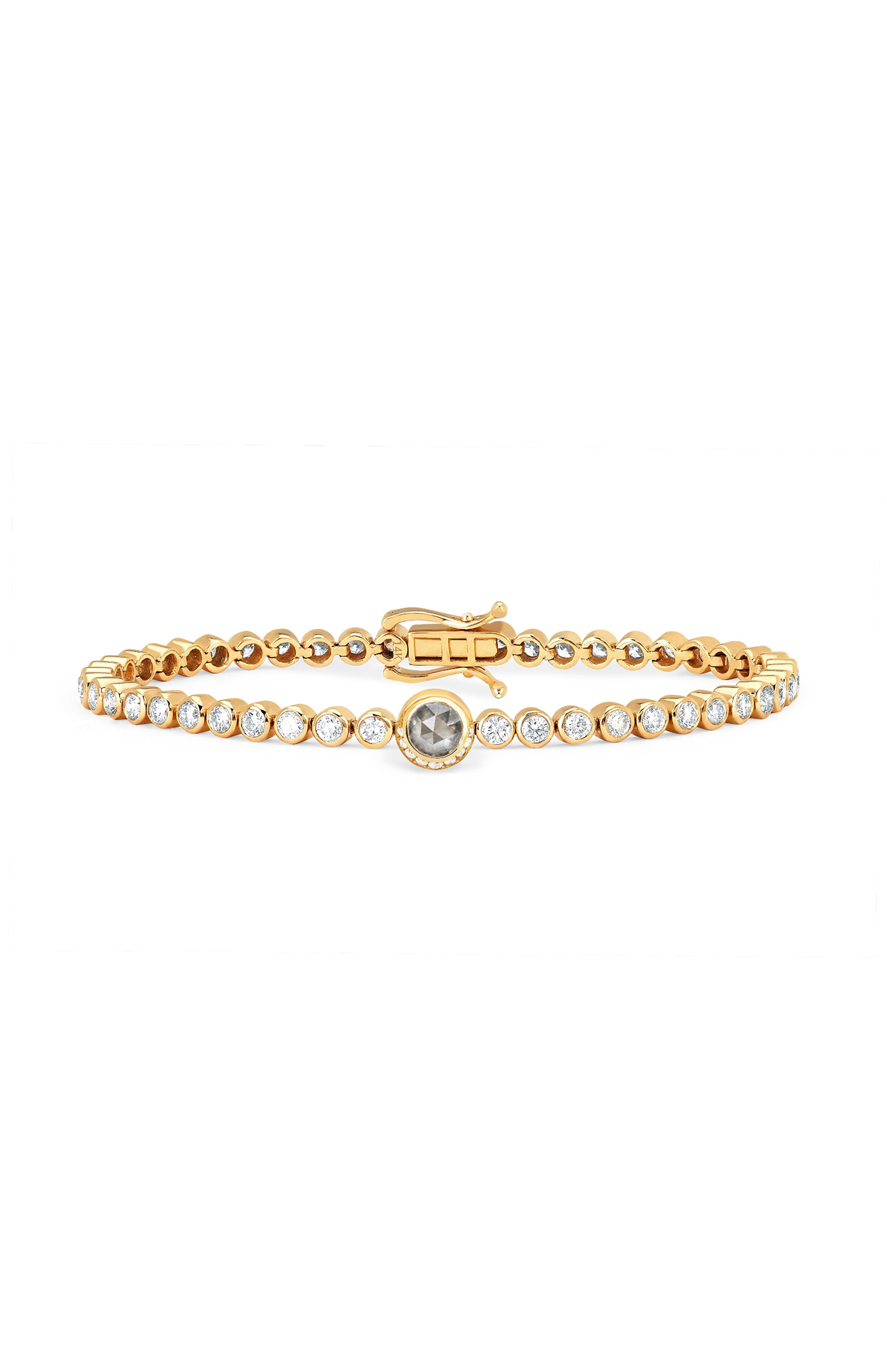 Silver Moon Tennis Bracelet (7249796431987)