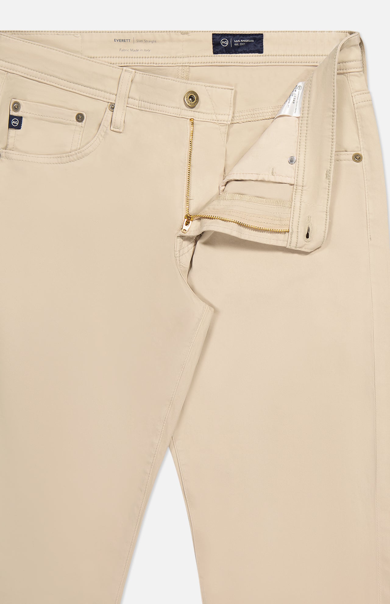 Everett Pant in Cream Froth (7312310009971)