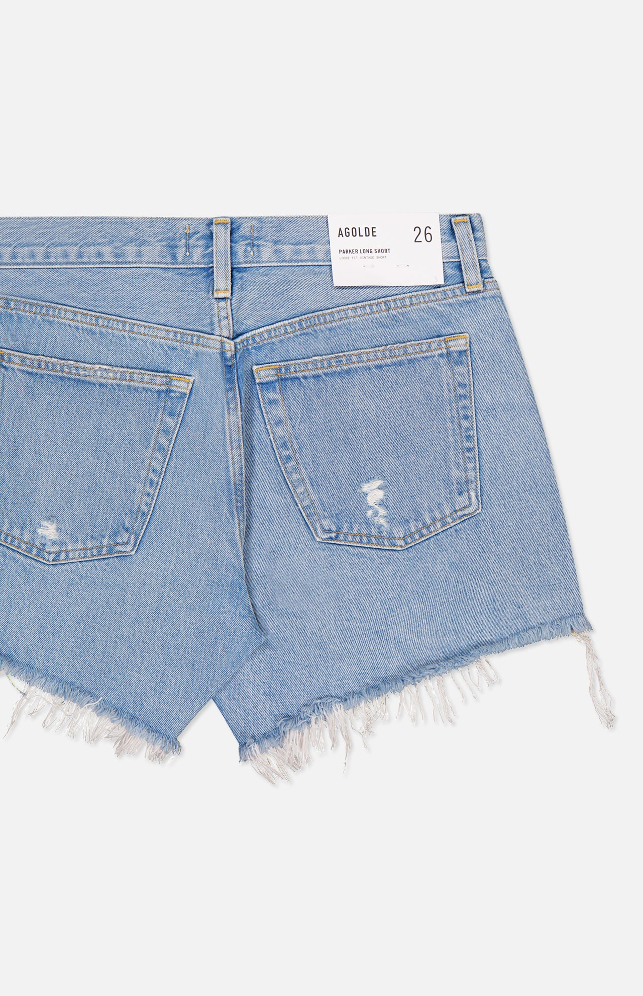 Parker Raw Hem Long Short (14687115968875)