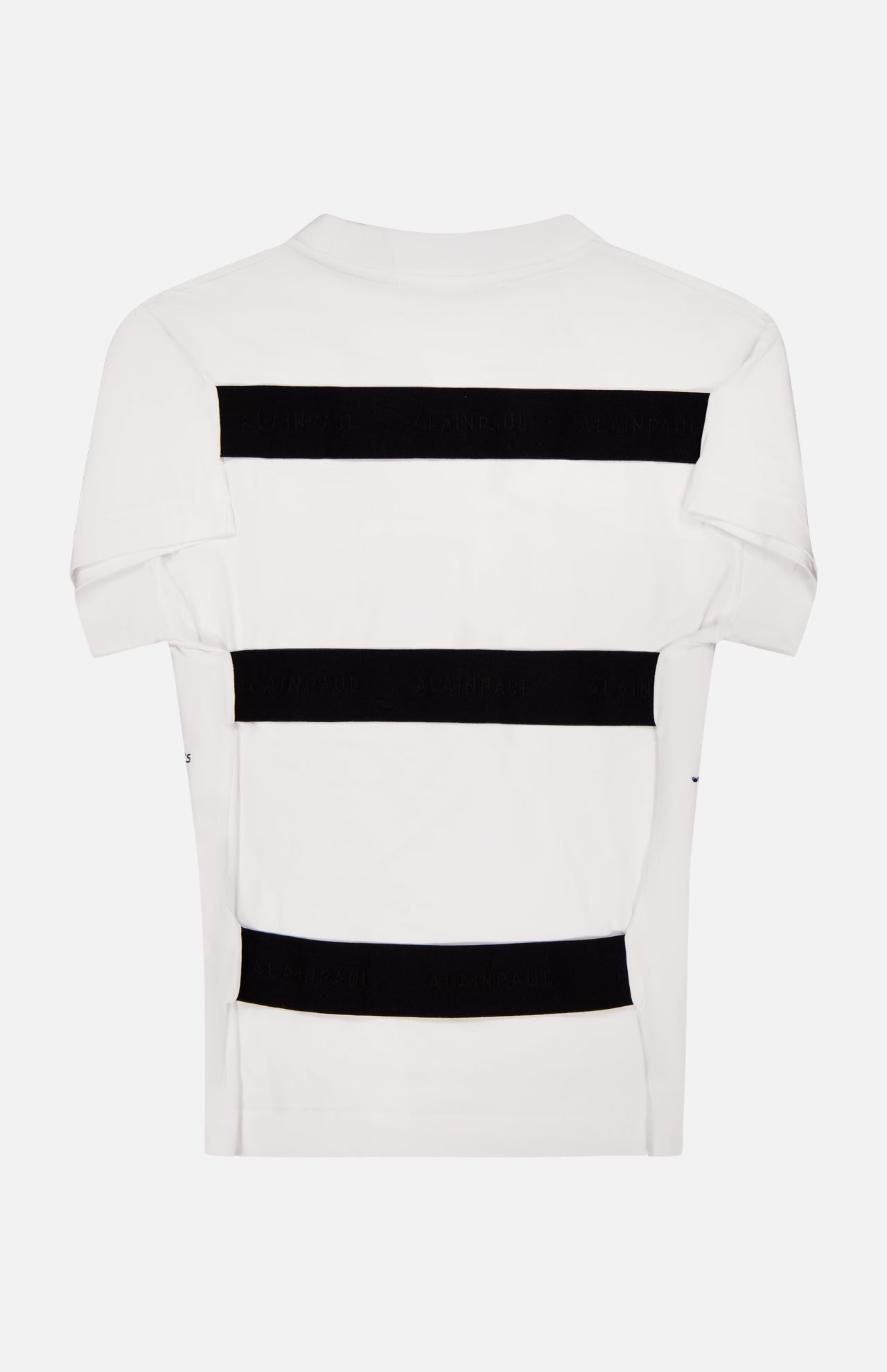 Fitted Elastics Short Sleeve T-Shirt (14639461237099)