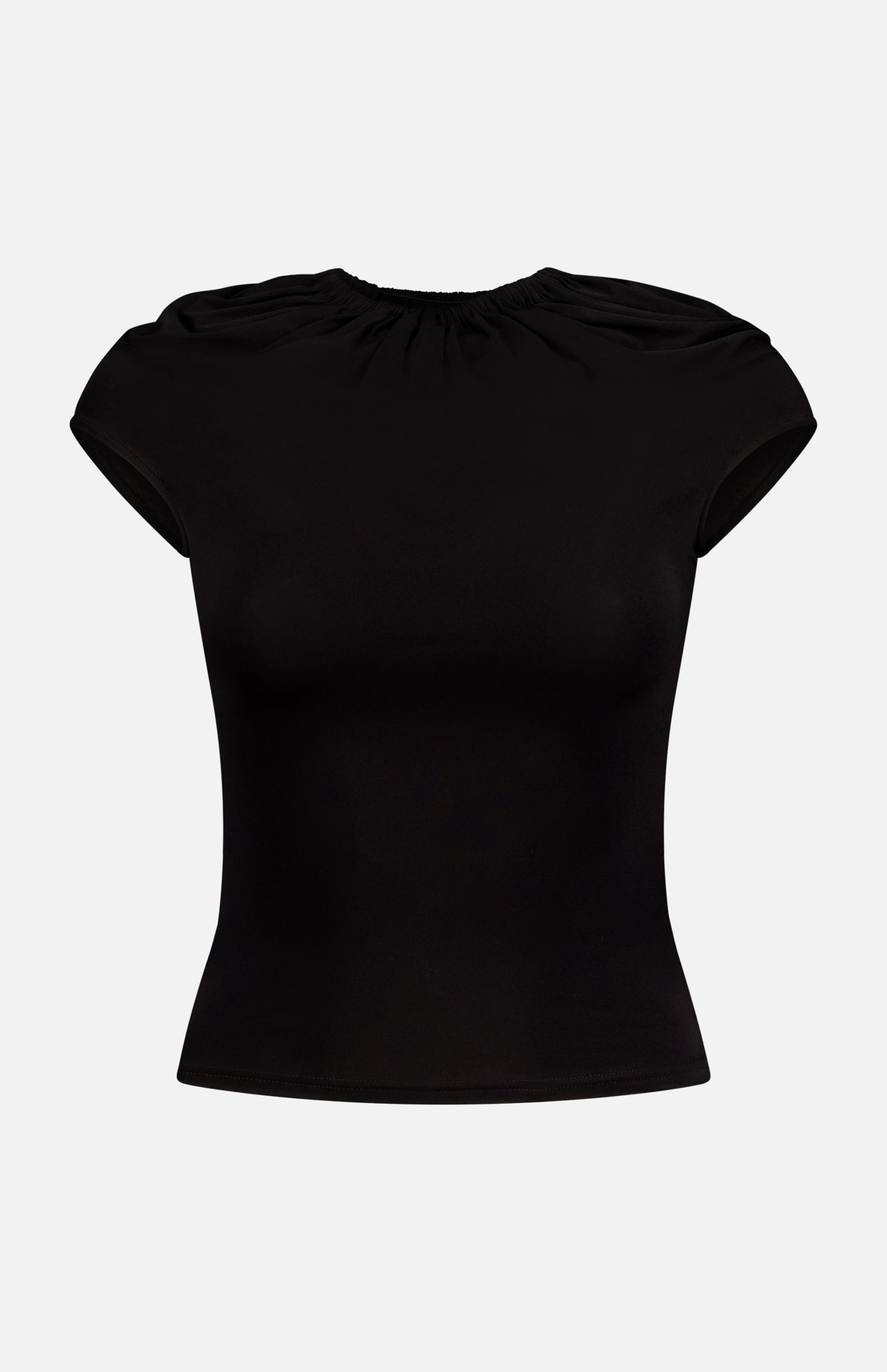 Gathered Neck Top (14639461073259)