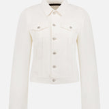 Molded Shoulder Denim Jacket (14639461335403)
