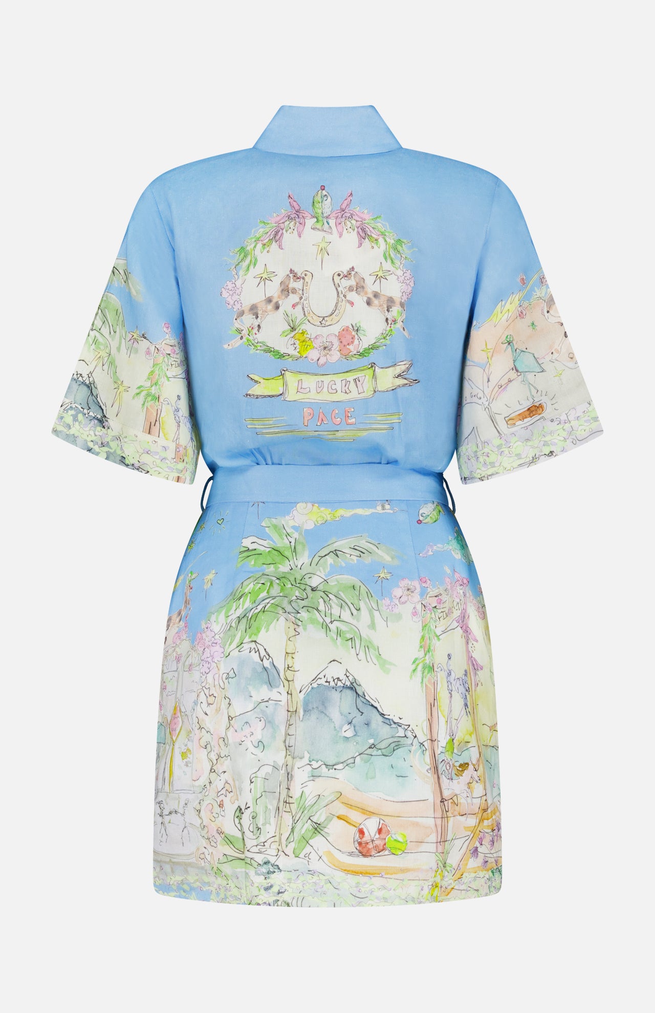 Anouk Illustrated Mini Dress (14678941761899)