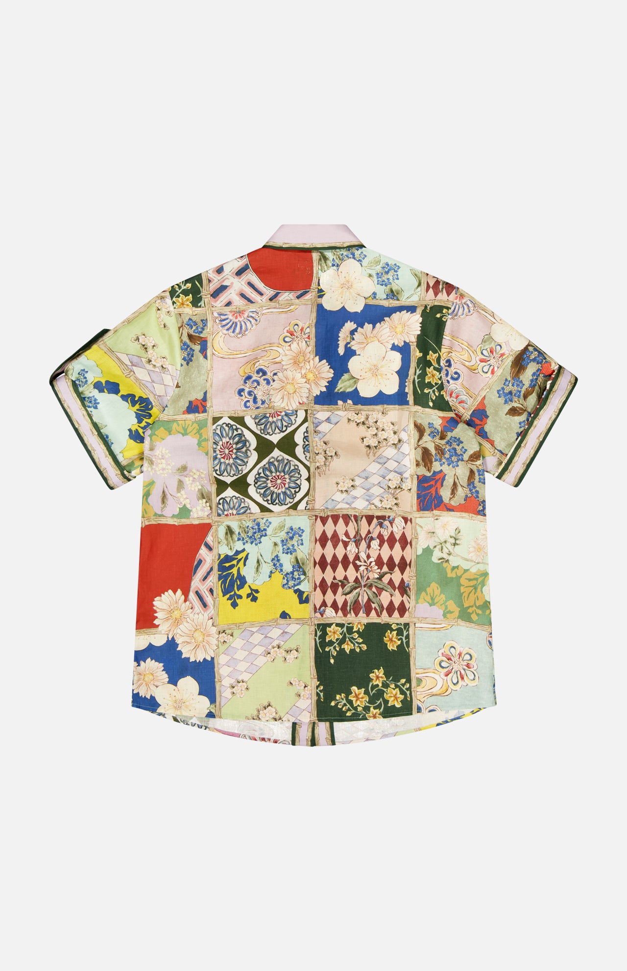 Bianca Linen Floral Shirt (14678941696363)