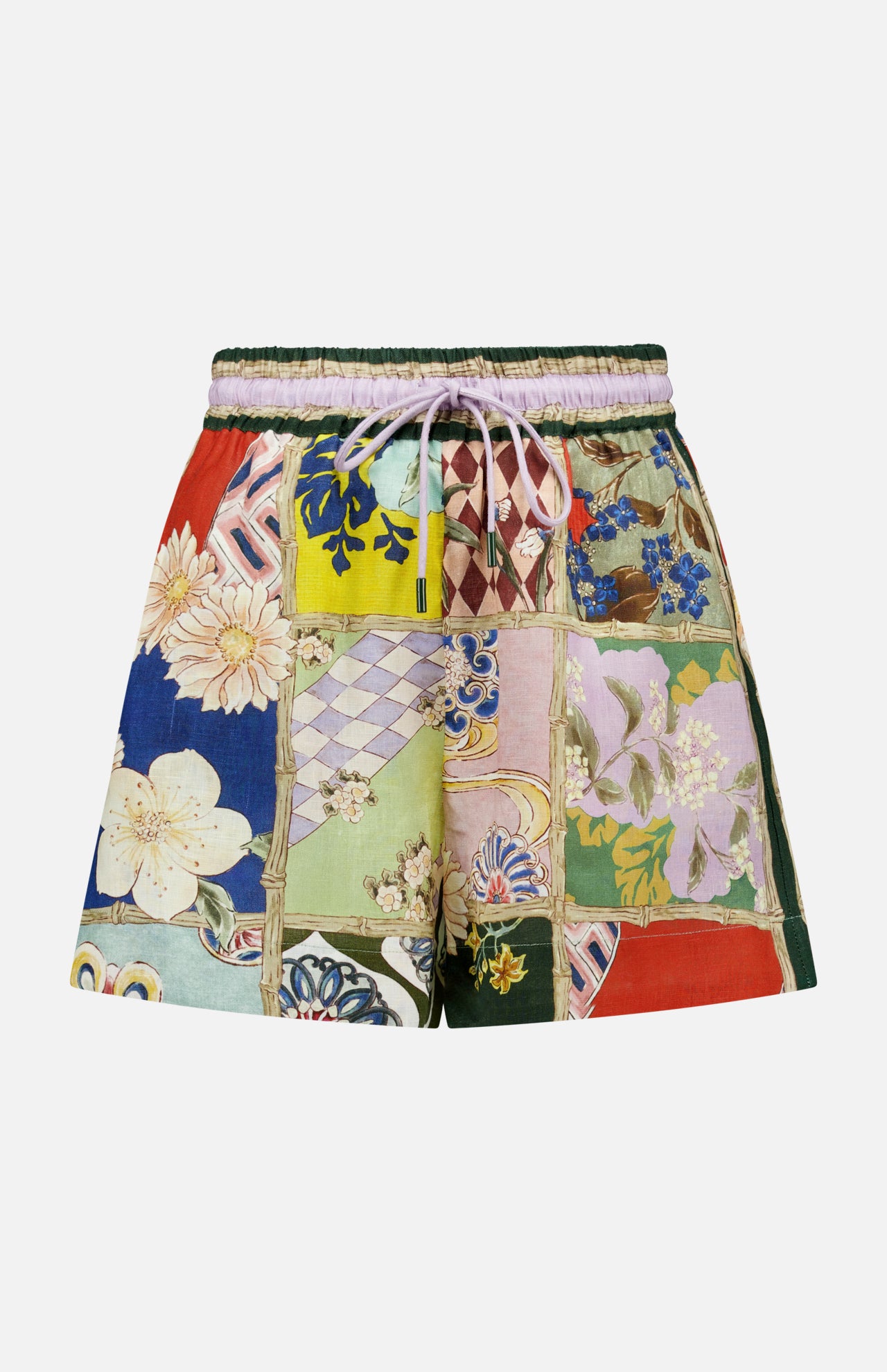 Bianca Linen Floral Short (14678941663595)