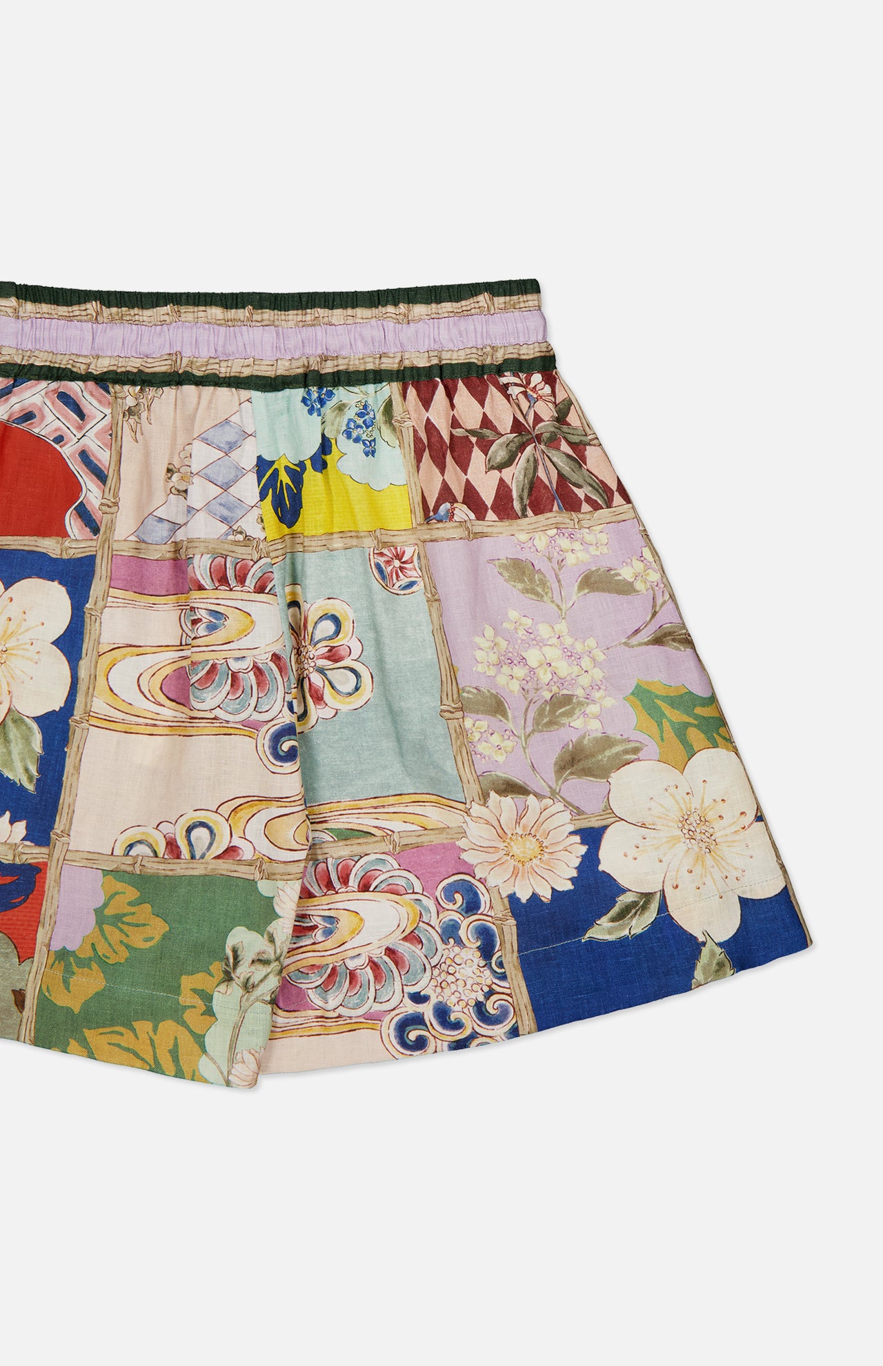 Bianca Linen Floral Short (14678941663595)