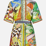 Lucky Pace Linen Mini Dress (14678941729131)