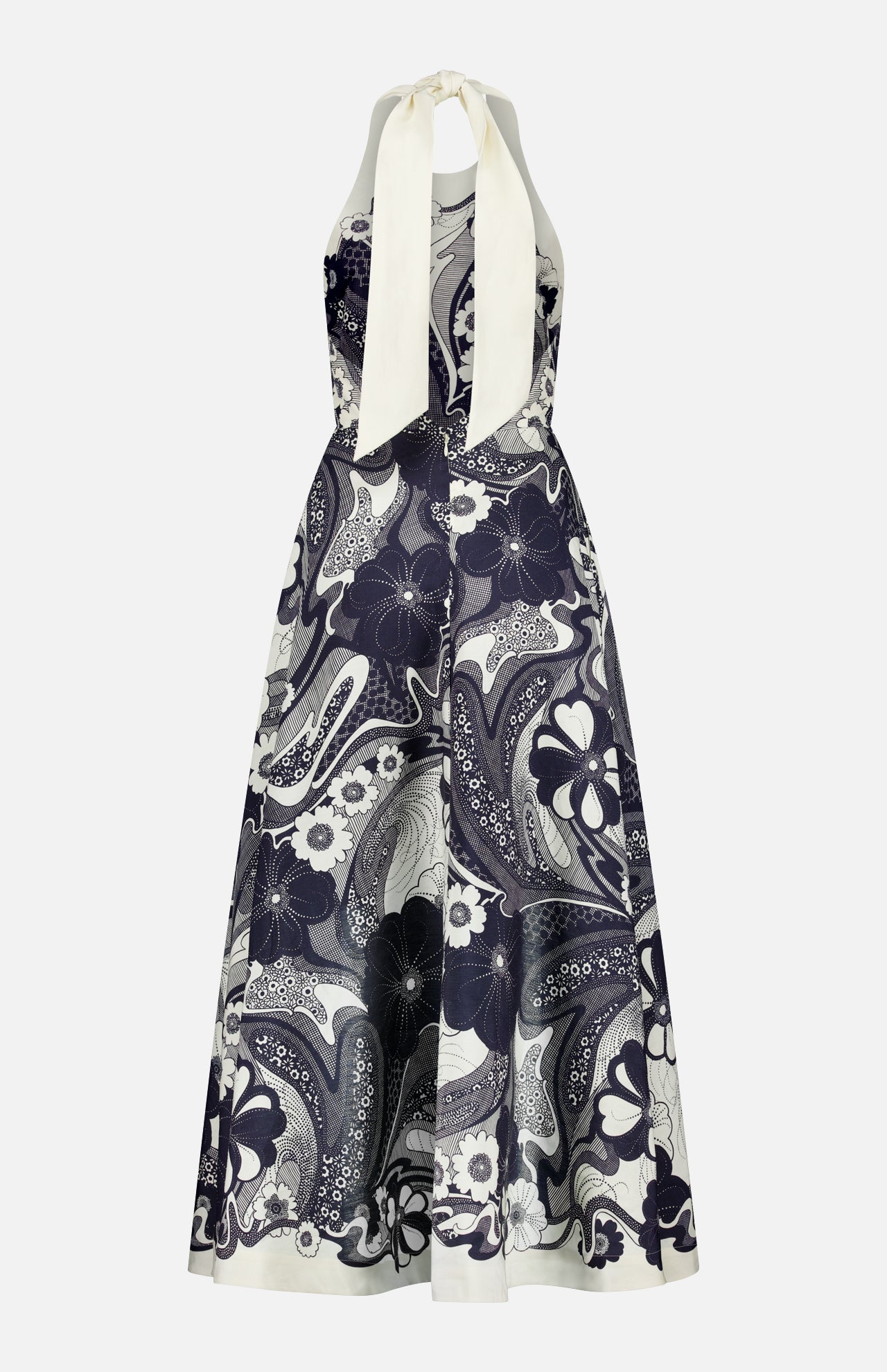 Mickey Floral Midi Dress (14680429232491)