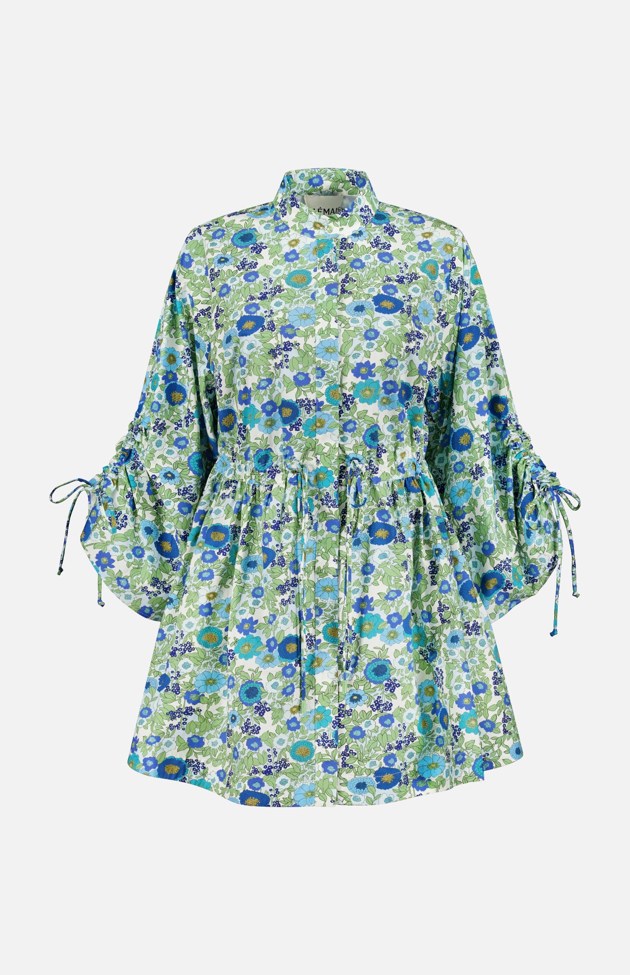 Pam Floral Mini Dress (14680461476203)