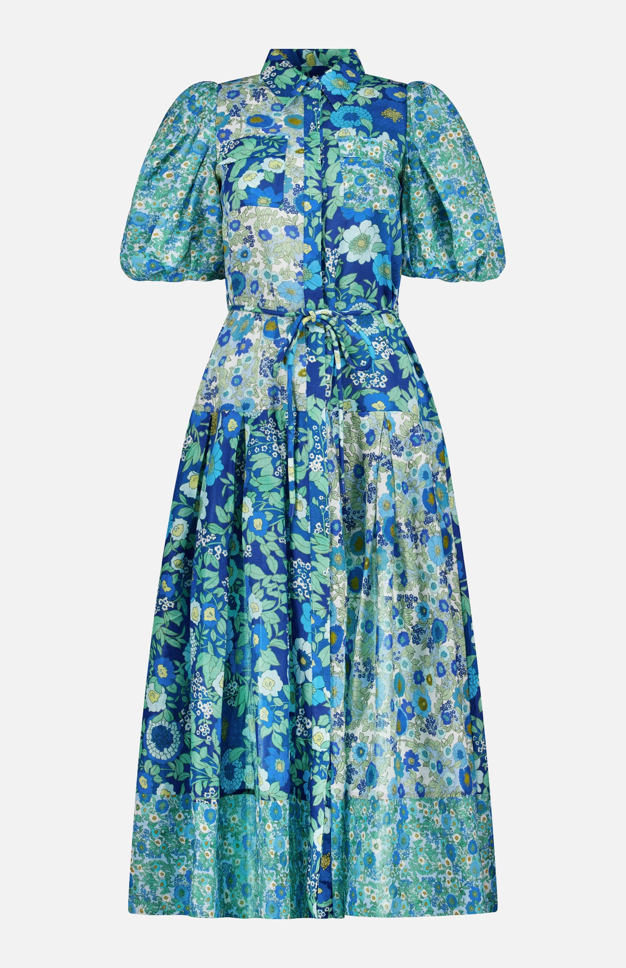 Sacha Floral Maxi Shirtdress (14680461410667)