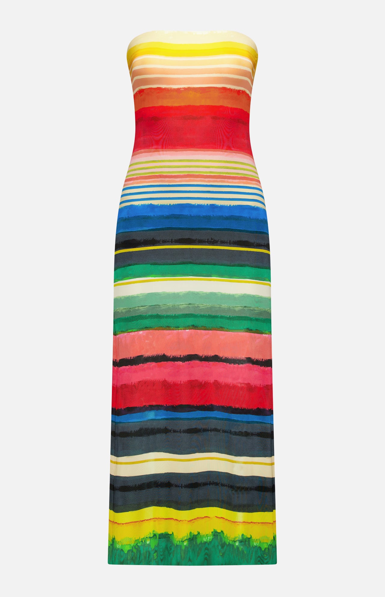 Delora Strapless Midi Dress (14687116132715)