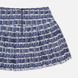 Emilie Frayed Box Pleated Mini Skirt (14695135969643)