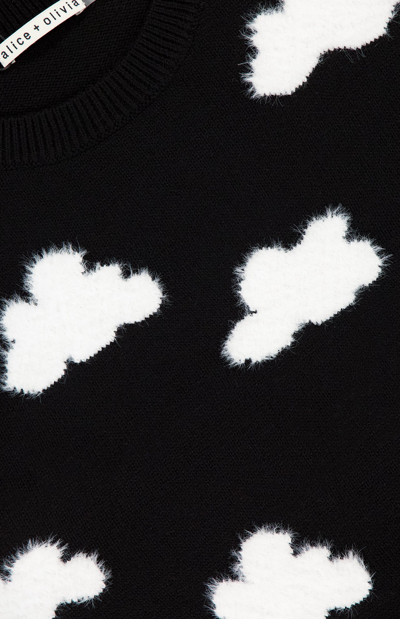 Alice Olivia Women s Gleeson Fuzzy Cloud Sweater A.K. Rikk s
