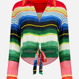 Hannon Tie Feature Button Down Shirt (14687116165483)