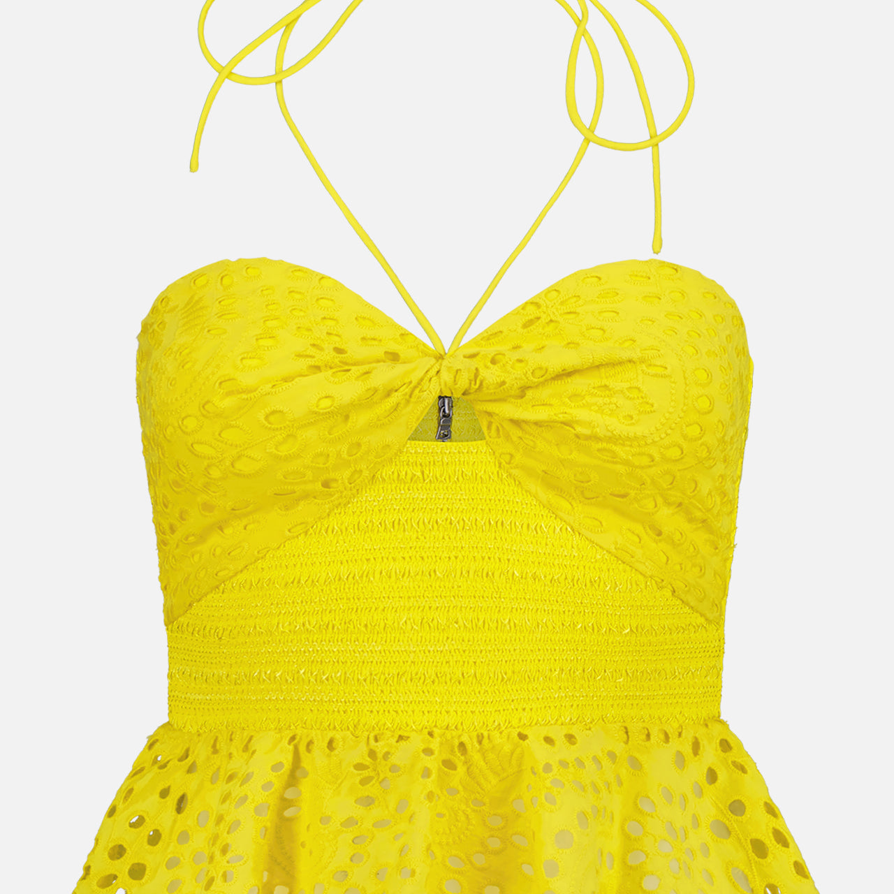 Livia Halter Peplum Top (7456457982067)