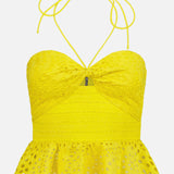 Livia Halter Peplum Top (7456457982067)