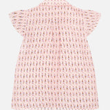 Martel Flutter Sleeve Ice Cream Blouse (14674050810219)