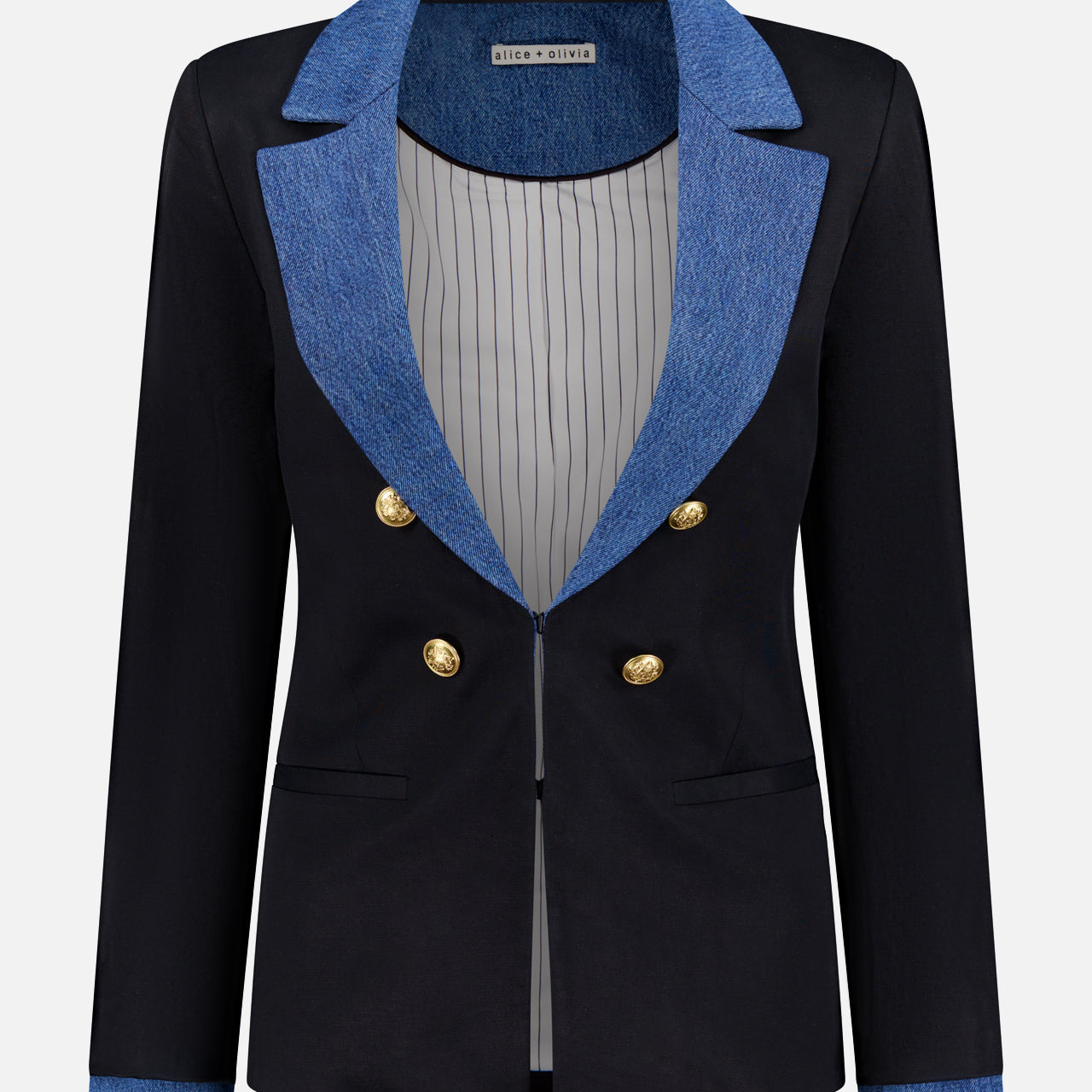 Mya Double Cuff Cropped Blazer (14695135838571)