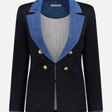 Mya Double Cuff Cropped Blazer (14695135838571)