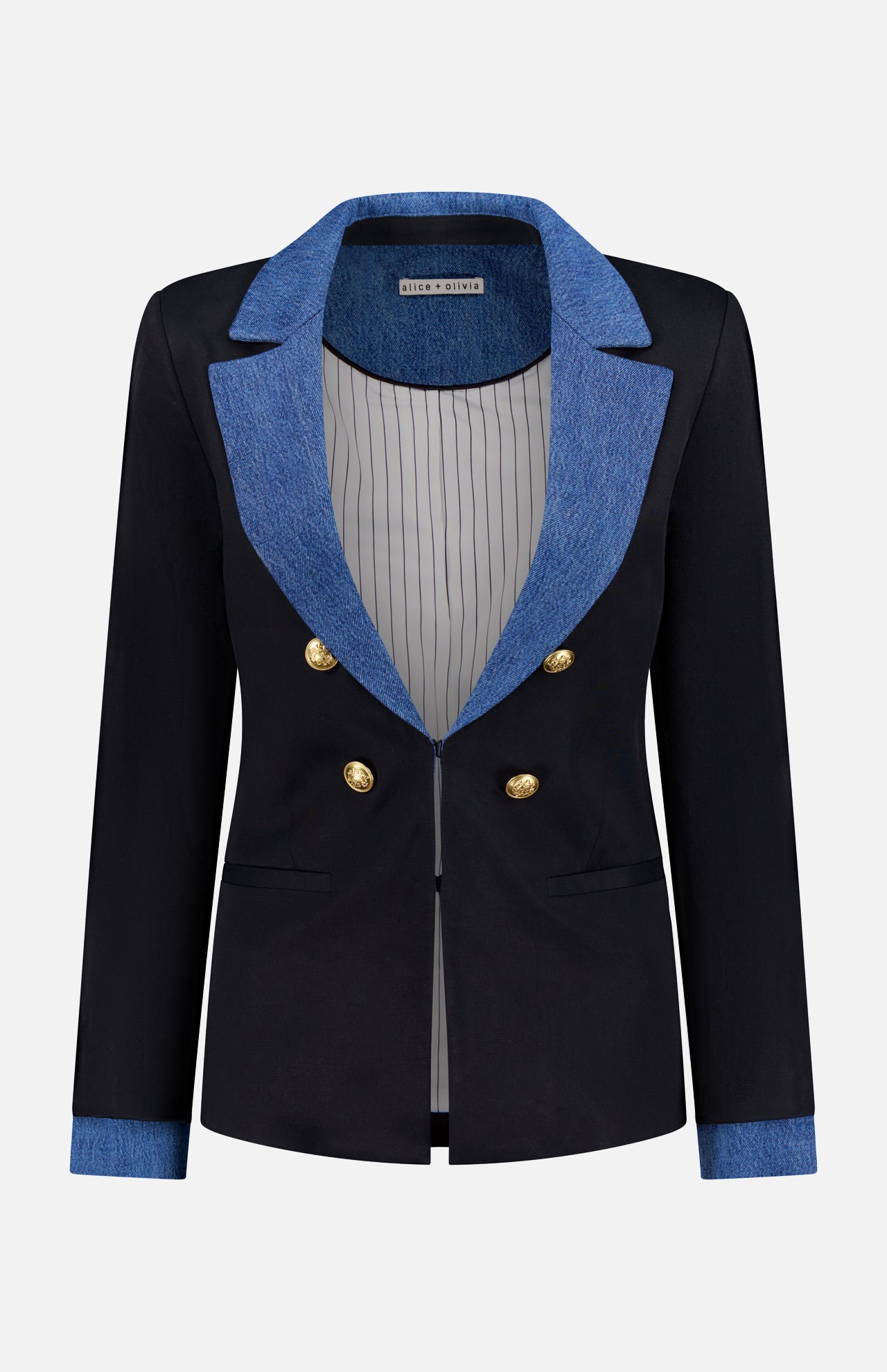 Mya Double Cuff Cropped Blazer (14695135838571)