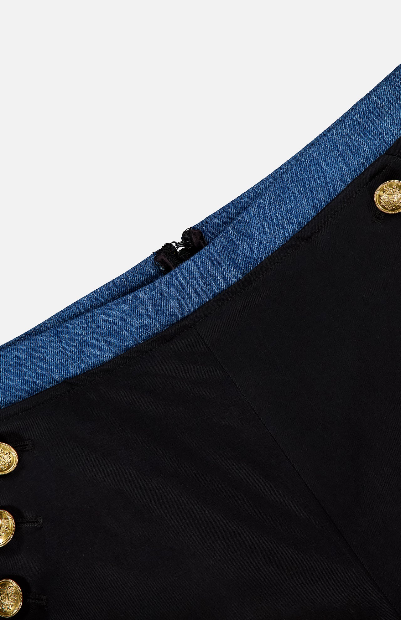 Narin Cropped Mixed Media Pant (14695135805803)