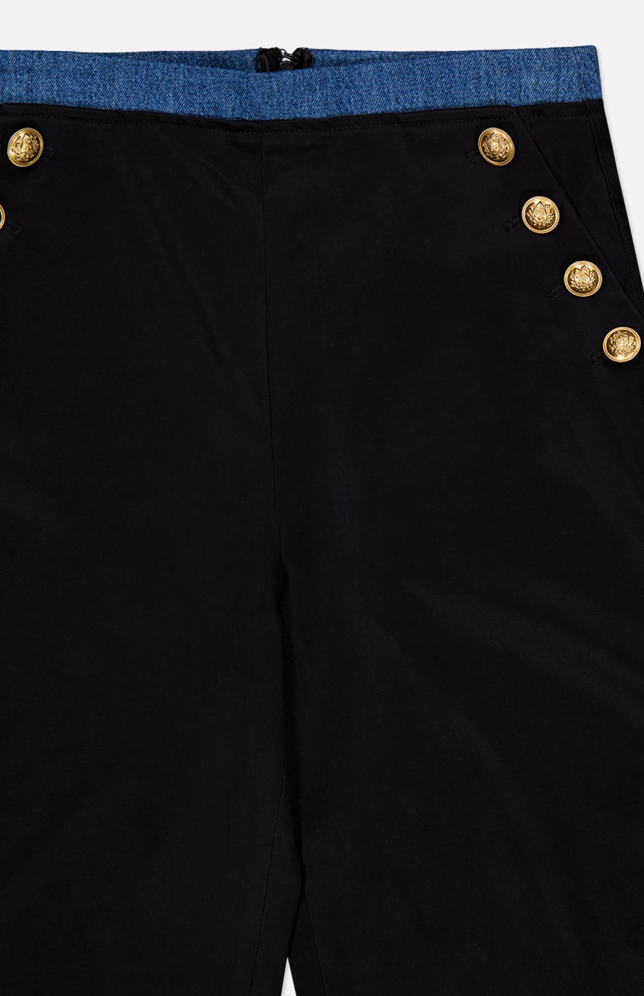 Narin Cropped Mixed Media Pant (14695135805803)