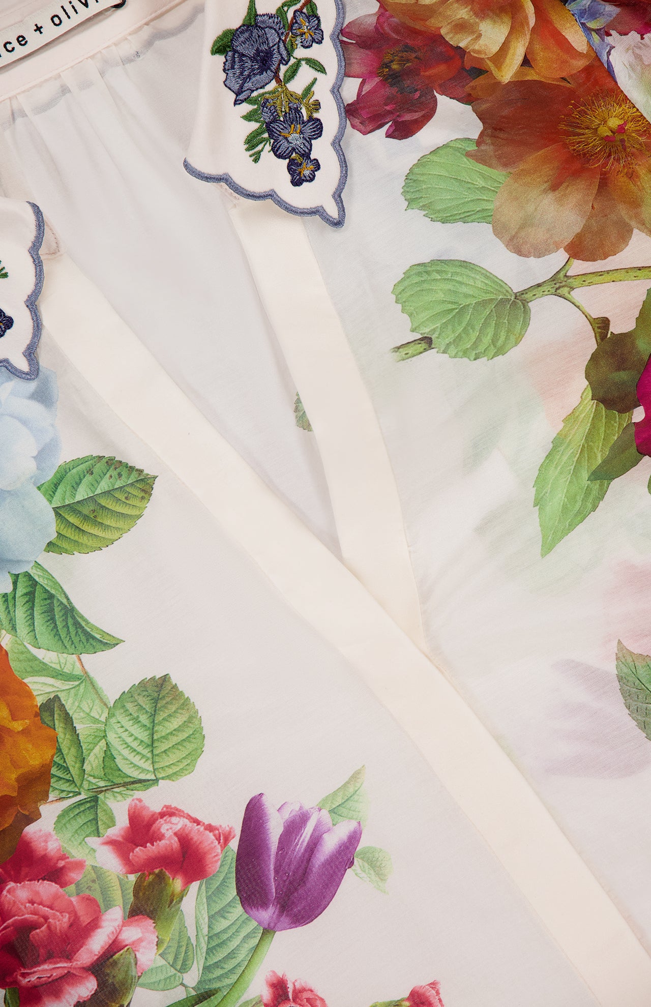 Roanne Button Down Floral Blouse (14681357255019)