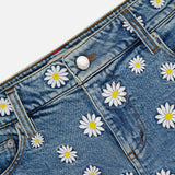 Warren Embroidered Denim Short (14674050941291)