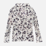 ALICE + OLIVIAPortia Fitted Mesh Button Down ShirtA.K. Rikk's