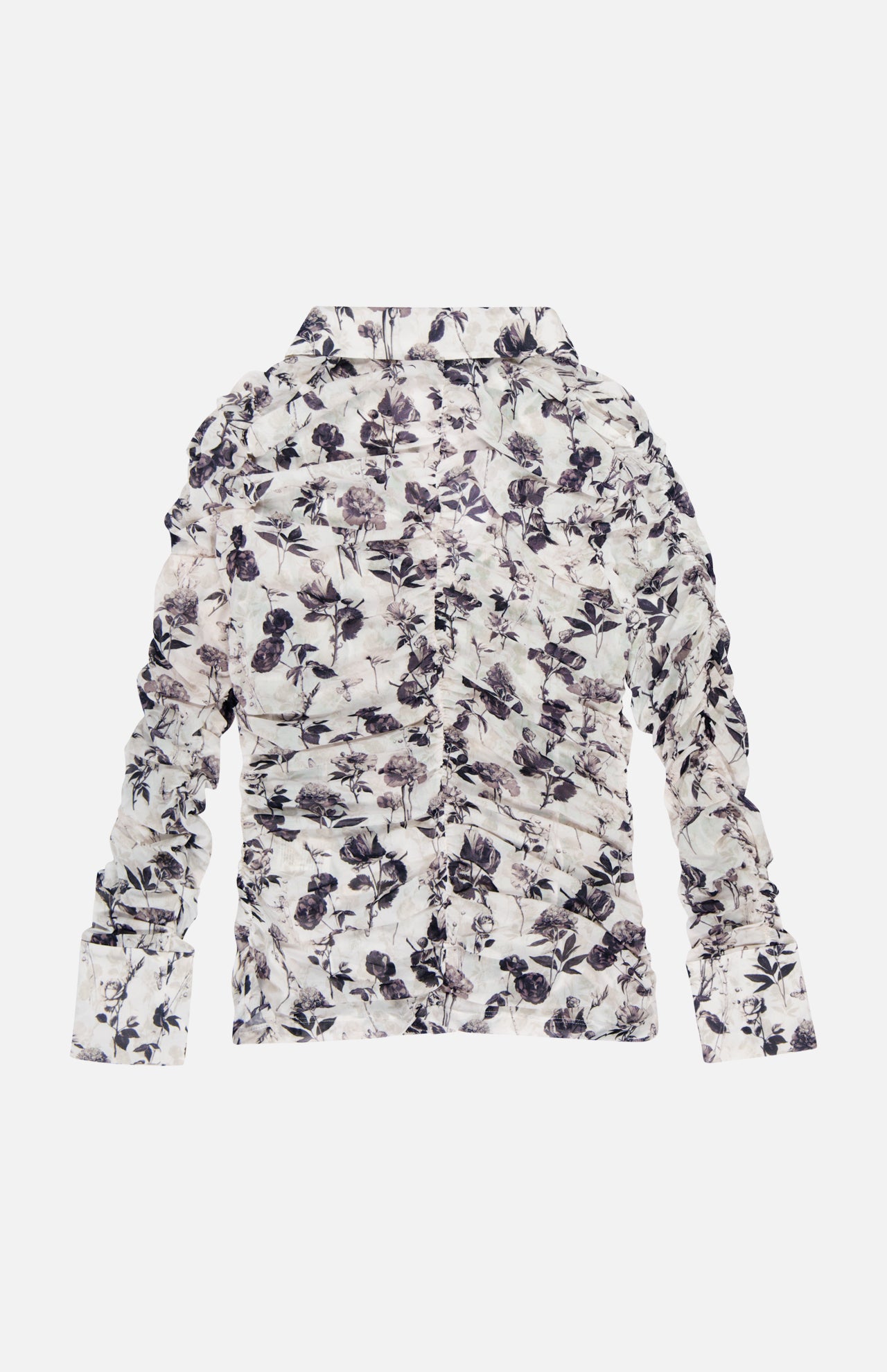 ALICE + OLIVIAPortia Fitted Mesh Button Down ShirtA.K. Rikk's